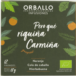 Infusión Pero qué riquiña Carmiña de Orballo
